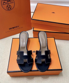 에르메스 올수공 오아시스 슬리퍼 샌들 스위프트 36